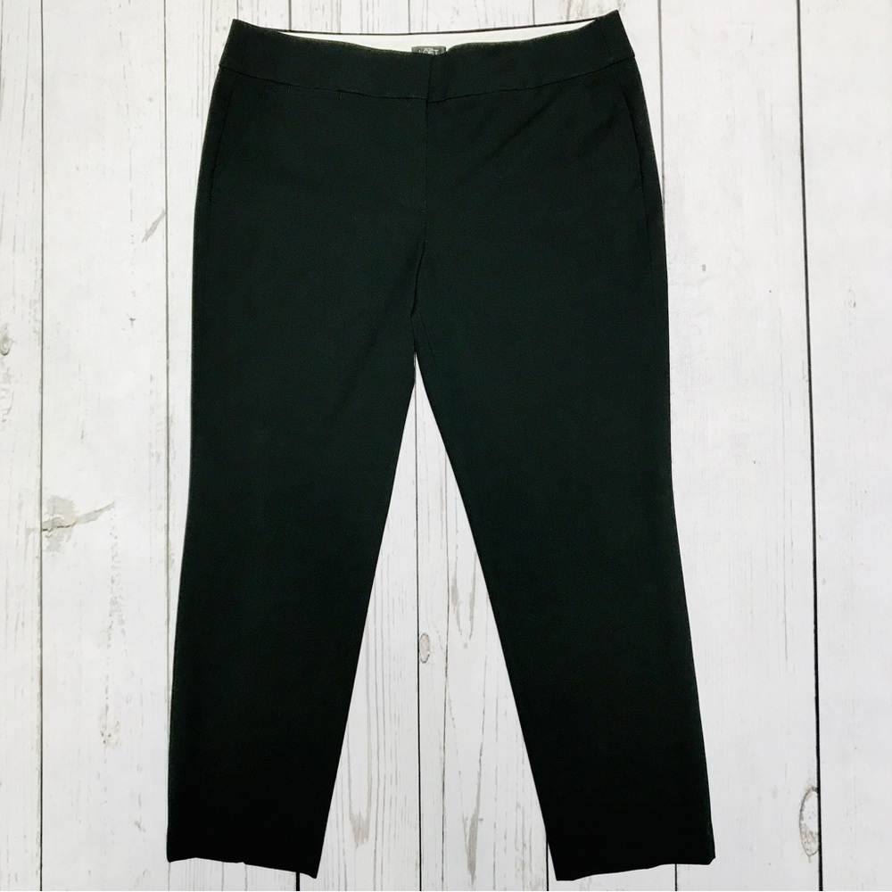 LOFT Julie Slim Custom Stretch Pants in Black SZ 14